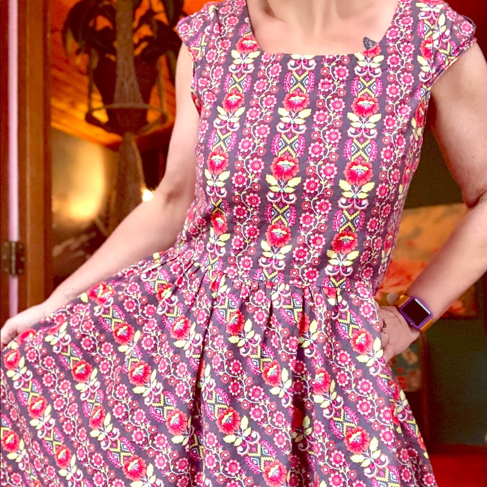 Retrolicious fit and flare sexy cute retro dress
